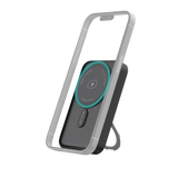 Rixus MagSafe Powerbank 10.000 mAh met uitklapbare standaard – Zwart RXPB71B