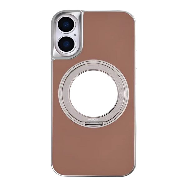 Rixus MagWrap Case – iPhone 17 Bruin - Back cover