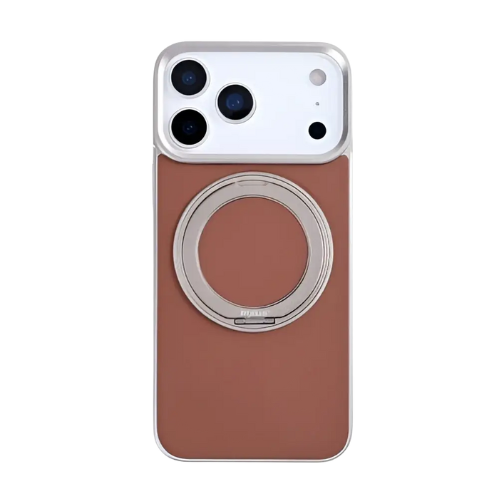 Rixus MagWrap Case – iPhone 17 Pro Bruin - Back cover