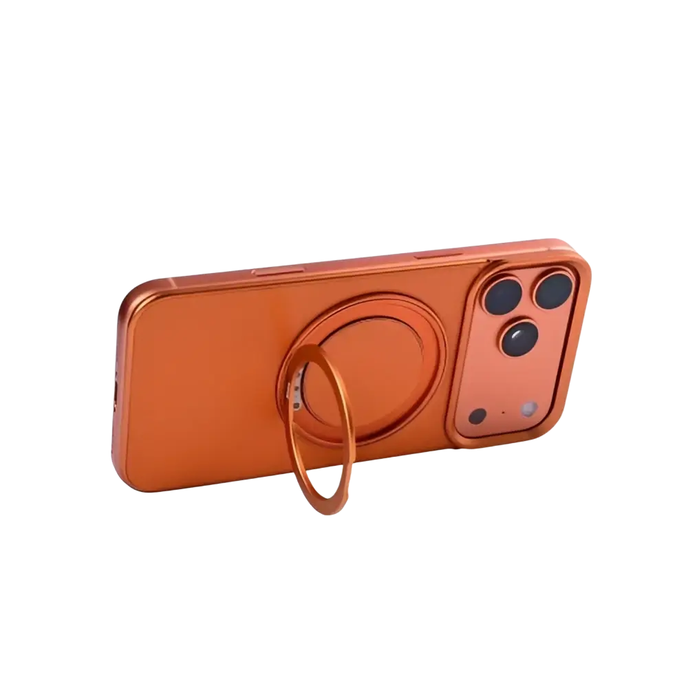 Rixus MagWrap Case – iPhone 17 Pro Oranje - Back cover