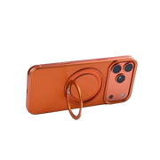 Rixus MagWrap Case – iPhone 17 Pro Oranje - Back cover