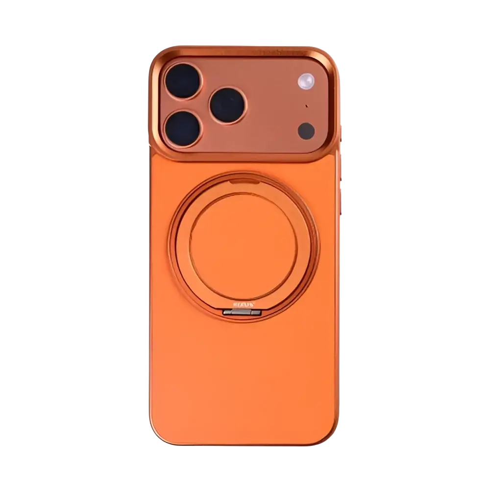 Rixus MagWrap Case – iPhone 17 Pro Oranje - Back cover