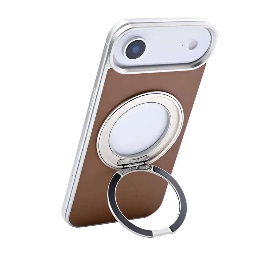 Rixus MagWrap Case – iPhone Air Bruin - Back cover