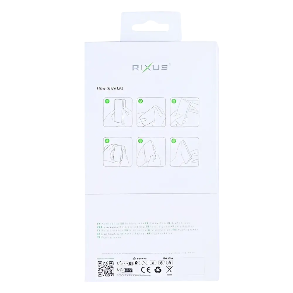 Rixus MagWrap Case – iPhone Air Bruin - Back cover