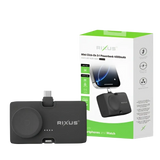 Rixus Mini Click-On 3-in-1 Powerbank 4.500 mAh – Zwart RXPB13B