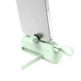 Rixus Mini Click-On Powerbank 5.000 mAh USB-C – Groen RXPB98G