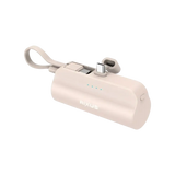Rixus Mini Click-On Powerbank 5.000 mAh USB-C – Roze RXPB98P
