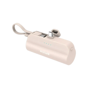 Rixus Mini Click-On Powerbank 5.000 mAh USB-C – Roze RXPB98P