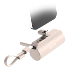 Rixus Mini Click-On Powerbank 5.000 mAh USB-C – Roze RXPB98P