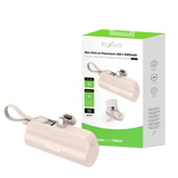 Rixus Mini Click-On Powerbank 5.000 mAh USB-C – Roze RXPB98P