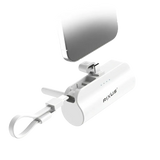 Rixus Mini Click-On Powerbank 5.000 mAh USB-C – Wit RXPB98W