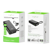 Rixus Powerbank 10.000 mAh met ingebouwde kabel en handstrap – Zwart RXPB01B