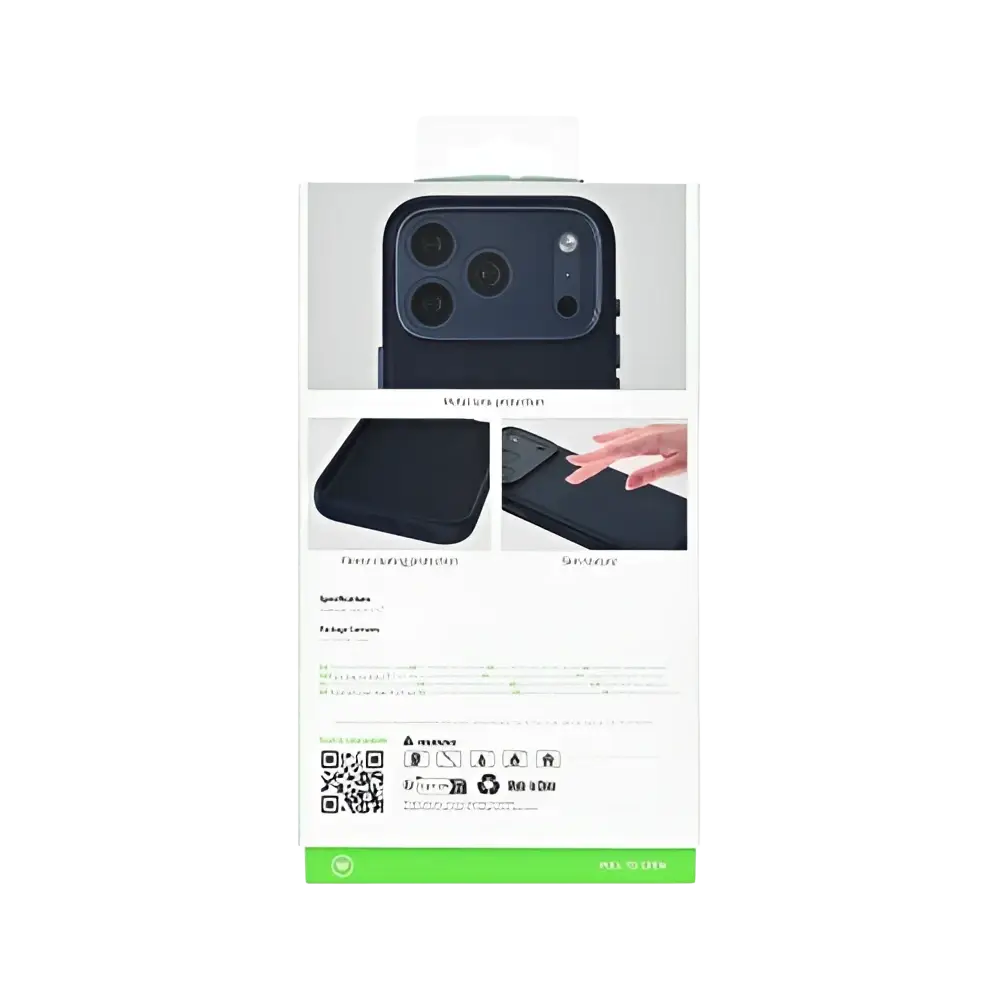 Rixus ProShield Case – iPhone 17 Donkerblauw - Back cover