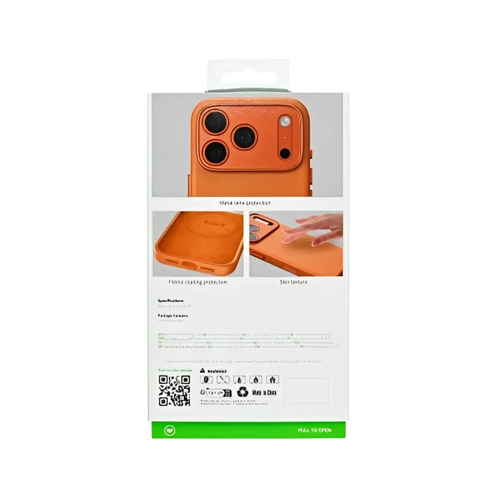 Rixus ProShield Case – iPhone 17 Pro Oranje - Back cover
