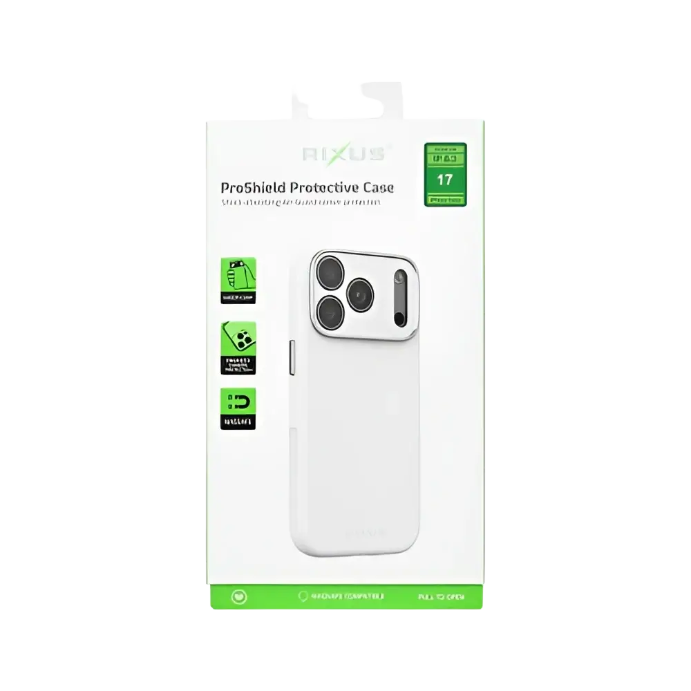 Rixus ProShield Case – iPhone 17 Wit - Back cover