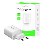 Rixus RX209 Adaptive Fast Charger – USB-C 20W Wit - Oplader