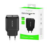 Rixus RX86A Adaptive Fast Charger – 25W - Zwart - Oplader