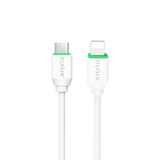 Rixus RX90L Adapter met USB-C naar Lightning Kabel 1m – 20W Wit - Bundel Oplader