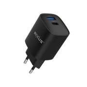 Rixus RX95 Fast Charging Adapter – 30W Zwart - Oplader