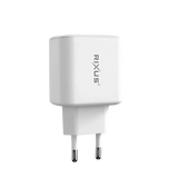 Rixus RXHC20 USB-C & USB-A Power Adapter – 20W Wit - Oplader