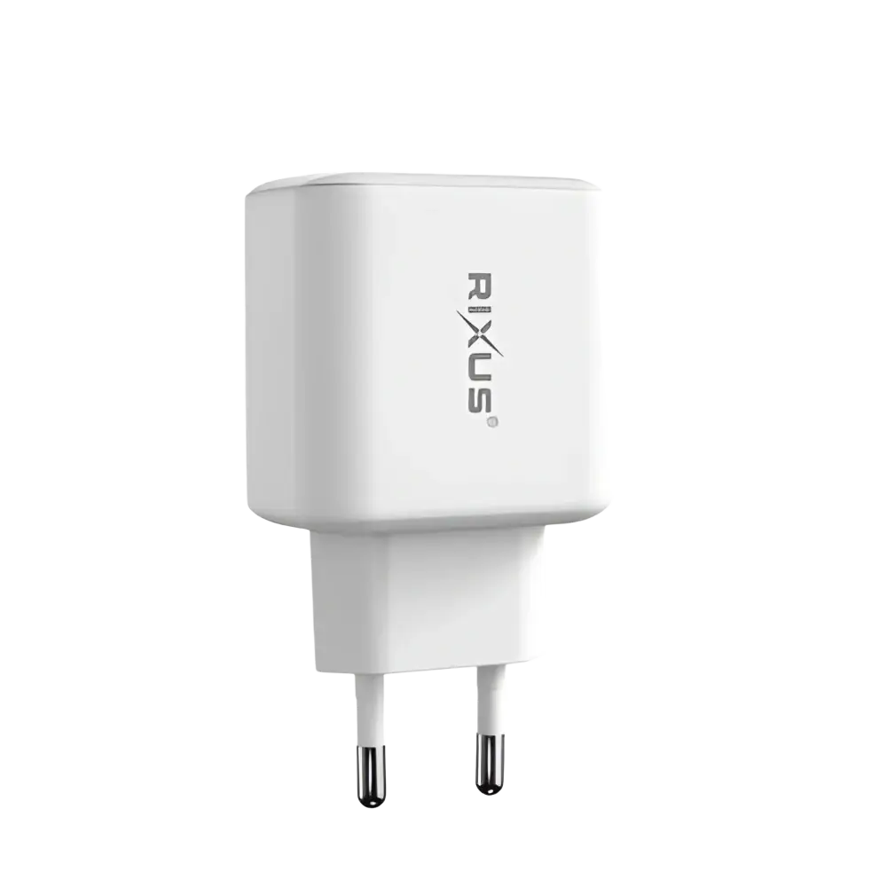 Rixus RXHC25 USB-C Power Adapter – 25W Wit - Oplader
