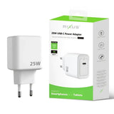 Rixus RXHC25 USB-C Power Adapter – 25W Wit - Oplader