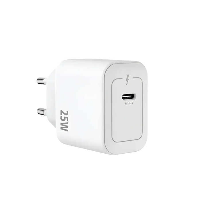 Rixus RXHC25 USB-C Power Adapter – 25W – Wit