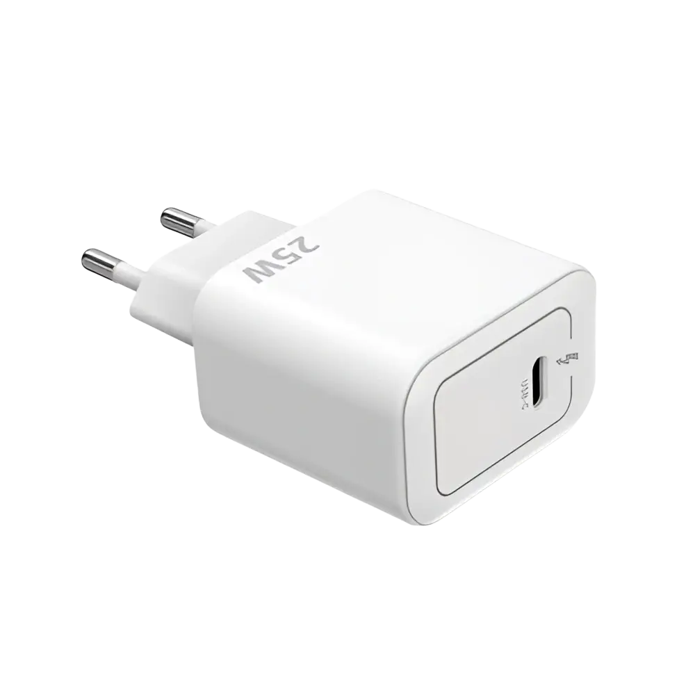 Rixus RXHC25 USB-C Power Adapter – 25W Wit - Oplader