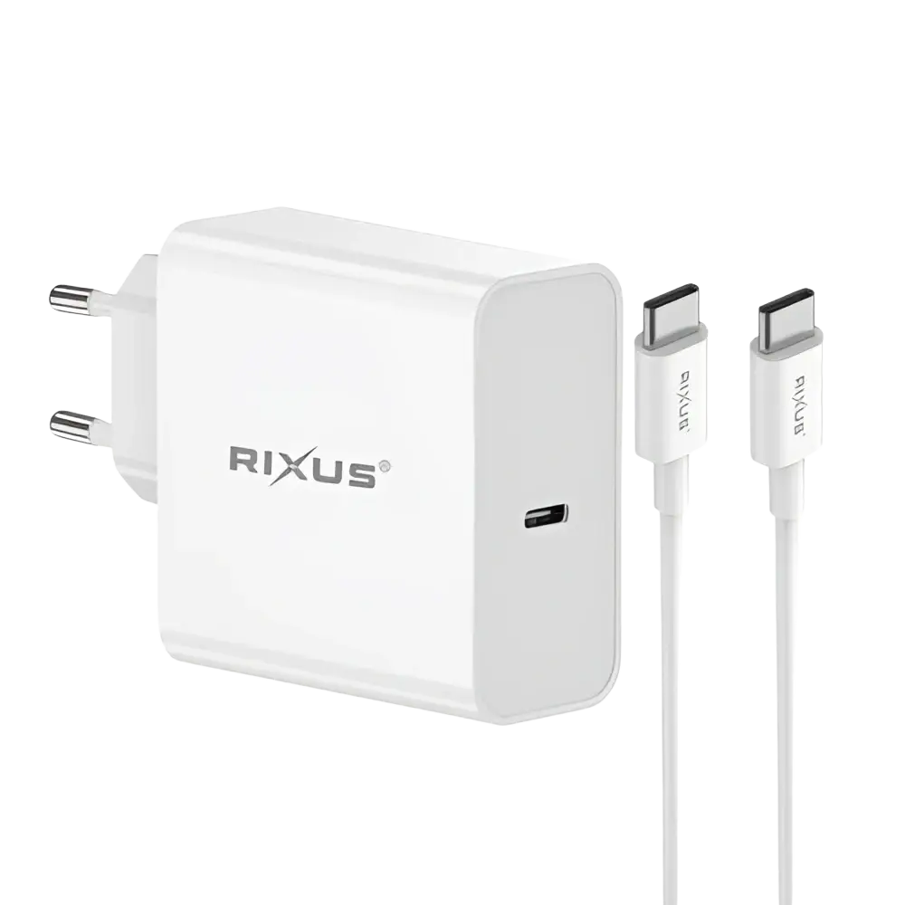 Rixus RXLC26 Universal USB-C Charger – Wit - Oplader