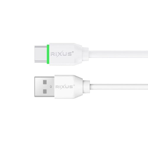 Rixus RXU82C USB-A naar USB-C kabel 2 meter connector detail