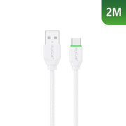 Rixus RXU82C USB-A naar USB-C kabel 2 meter
