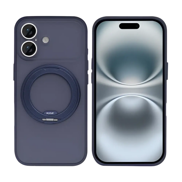 Rixus SnapGrip 360 Case – iPhone 17 Blauw - Back cover