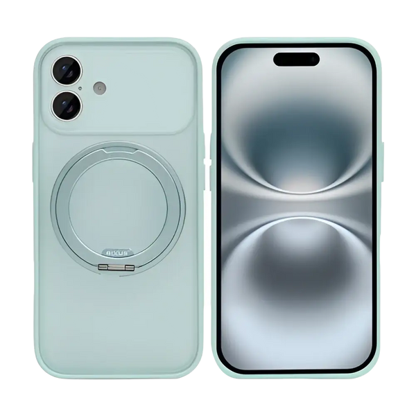 Rixus SnapGrip 360 Case – iPhone 17 Groen - Back cover