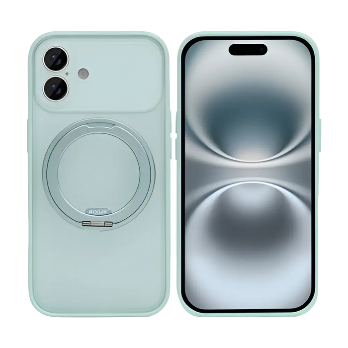 Rixus SnapGrip 360 Case – iPhone 17 – Groen