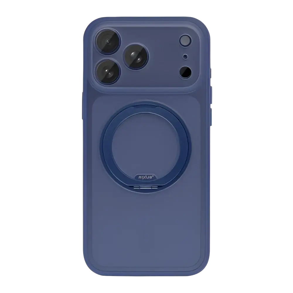 Rixus SnapGrip 360 Case – iPhone 17 Pro Blauw - Back cover