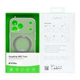 Rixus SnapGrip 360 Case – iPhone 17 Pro Wit - Back cover