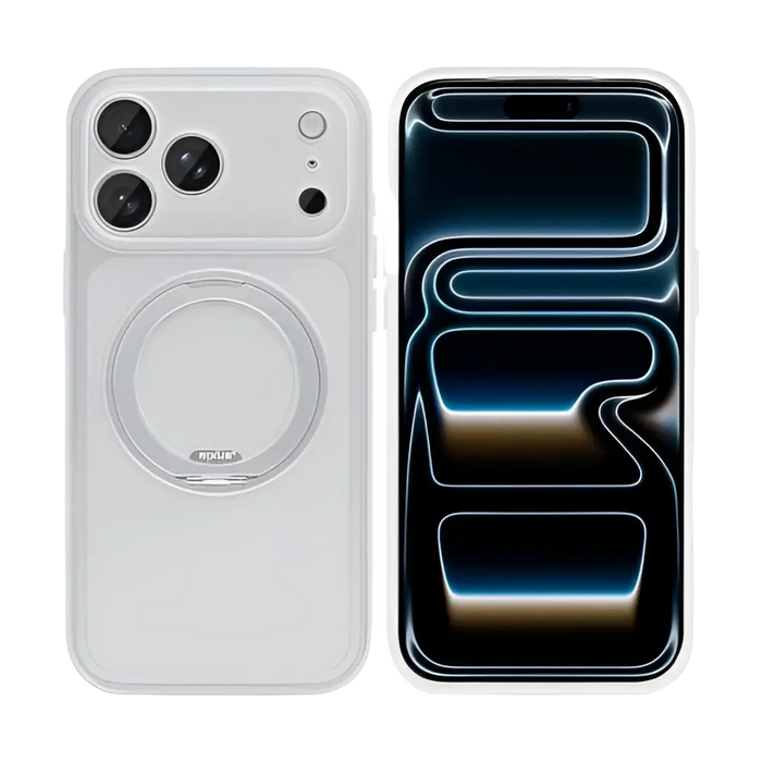 Rixus SnapGrip 360 Case – iPhone 17 Pro Wit - Back cover