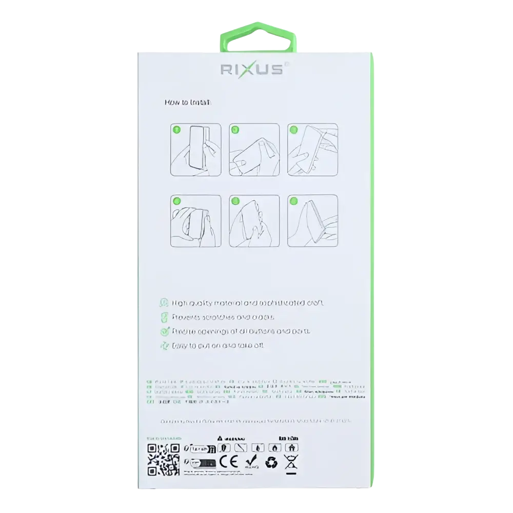 Rixus Soft TPU Case – iPhone 17 Pro Donkergroen - Back cover