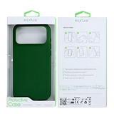 Rixus Soft TPU Case – iPhone 17 Pro Donkergroen - Back cover