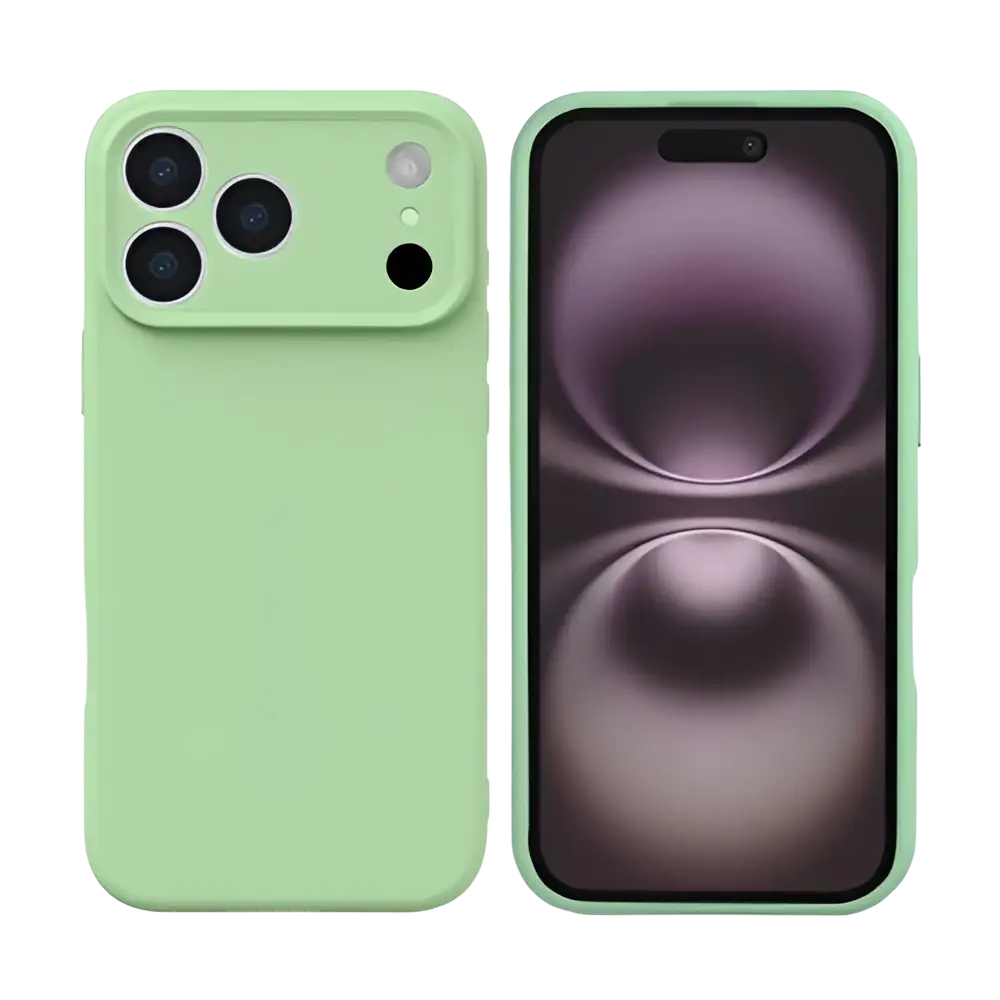 Rixus Soft TPU Case – iPhone 17 Pro Matcha - Back cover