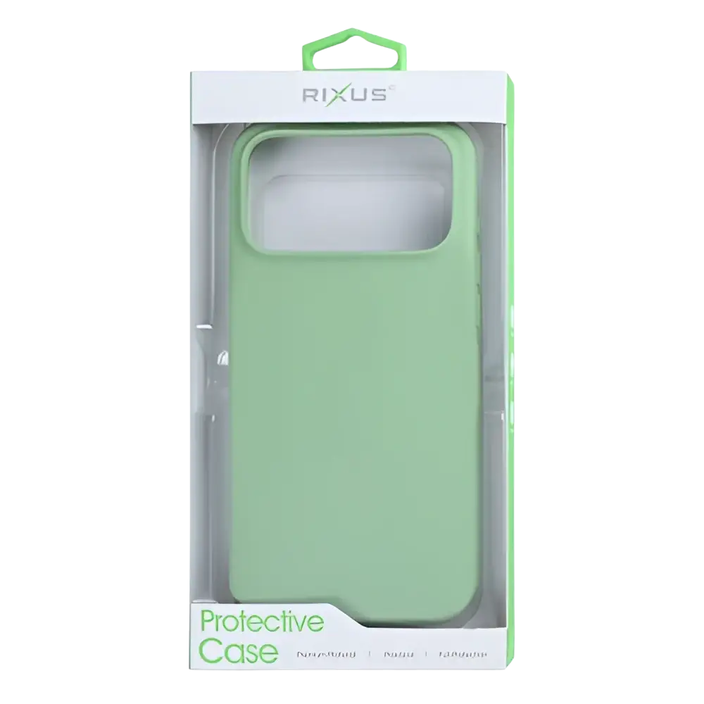 Rixus Soft TPU Case – iPhone 17 Pro Matcha - Back cover