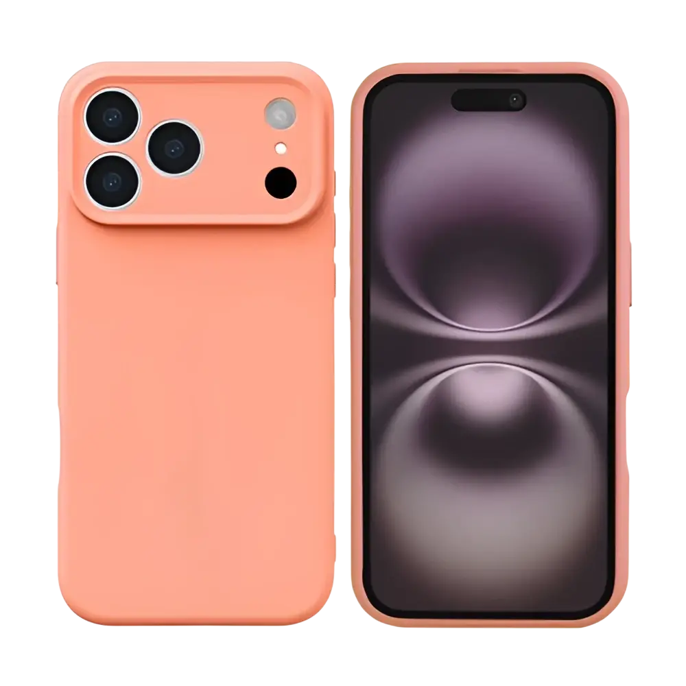 Rixus Soft TPU Case – iPhone 17 Pro Roze - Back cover