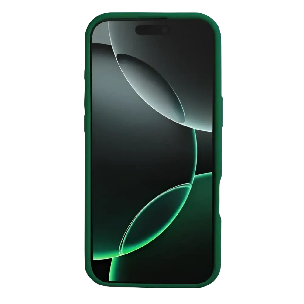 Rixus Soft TPU Case – iPhone Air Donkergroen - Back cover