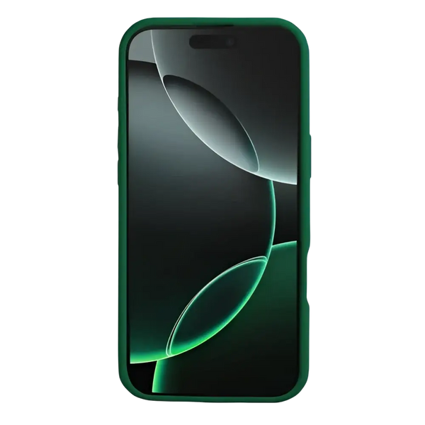 Rixus Soft TPU Case – iPhone Air Donkergroen - Back cover