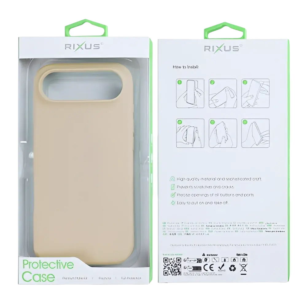 Rixus Soft TPU Case – iPhone Air Goud - Back cover