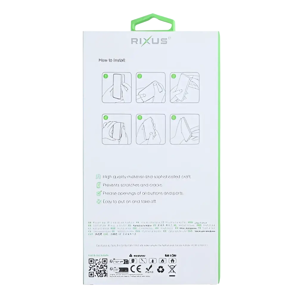 Rixus Soft TPU Case met MagSafe – iPhone 17 Donkergroen - Back cover / softcase