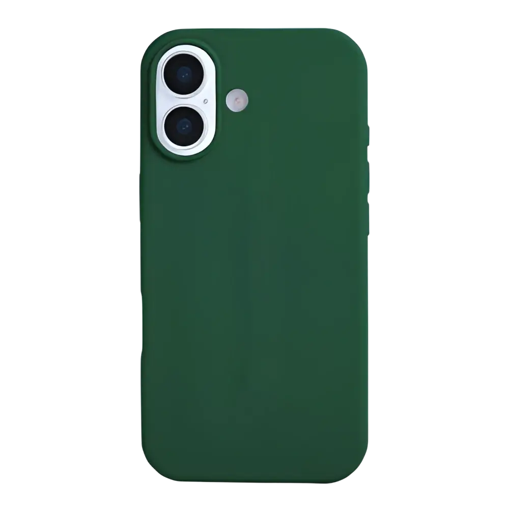 Rixus Soft TPU Case met MagSafe – iPhone 17 Donkergroen - Back cover / softcase