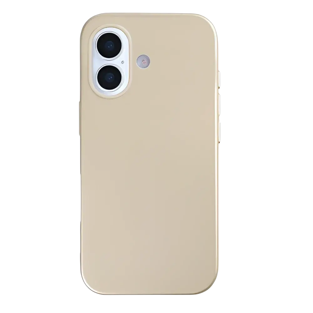 Rixus Soft TPU Case met MagSafe – iPhone 17 Goud - Back cover / softcase