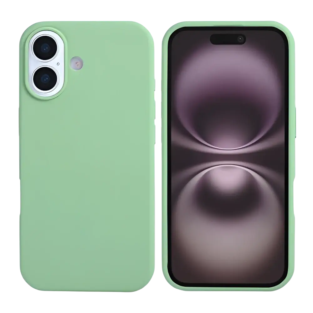 Rixus Soft TPU Case met MagSafe – iPhone 17 Matcha - Back cover / softcase