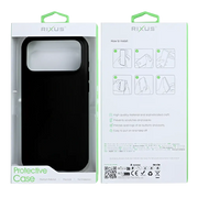 Rixus Soft TPU Case met MagSafe – iPhone 17 Pro Zwart - Back cover